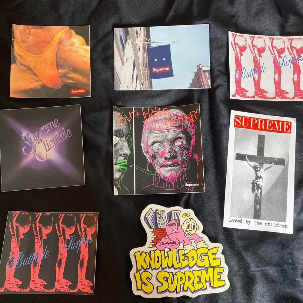 🤎🤎🤎VARIOUS SUPREME STICKERS🤎🤎🤎